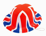 Load image into Gallery viewer, Mini Union Jack Plastic Bowler Hat