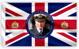Load image into Gallery viewer, King Charles Coronation Flag 5ft x 3ft (2)