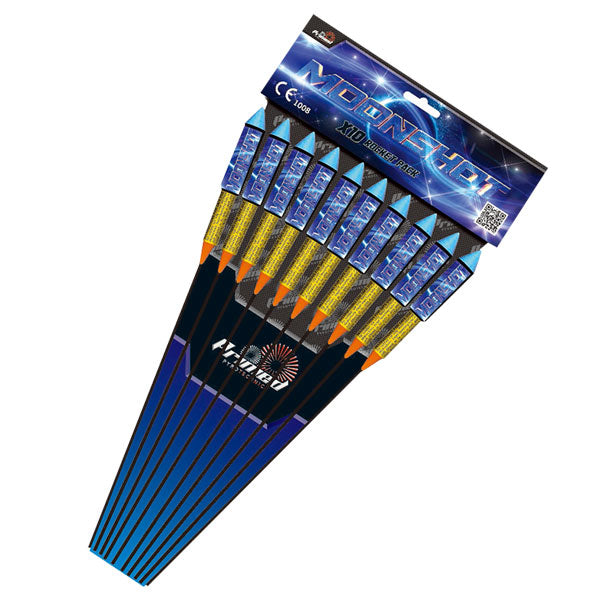 Moon Shot Rockets (Pack of 10) – Kapasi One Stop Shop