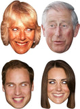Load image into Gallery viewer, Royal Family Face Masks (4 Pack)
