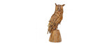 Load image into Gallery viewer, Driftwood Owl on Wooden Base 120cm
