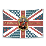 Load image into Gallery viewer, King Charles Coronation Flag 5ft x 3ft (1)
