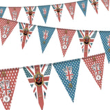 Load image into Gallery viewer, King Charles Coronation Paper Penant Bunting 3m