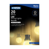 Load image into Gallery viewer, Status Orebro 20 LED Assorted Colour Mains Powered Indoor/Outdoor String Lights