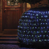 Load image into Gallery viewer, 180 Blue &amp; White Multi Action LED Net Light 1.75m x 1.2m