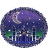 Load image into Gallery viewer, Eid Oval Paper Plates - 30cm x 25cm