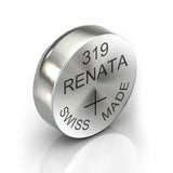 Load image into Gallery viewer, Renata 319 Watch Battery Swiss Made Silver Coin SR527SW 1.55V