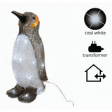 Load image into Gallery viewer, Kaemingk Outdoor LED Acrylic Penguin - 24 Light Cool White