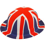 Load image into Gallery viewer, Union Jack Plastic Bowler Hat (Adult)