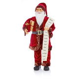 Load image into Gallery viewer, Premier Christmas Standing Santa With Lists &amp; Parcels 1m