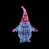 Load image into Gallery viewer, Premier Christmas Soft Acrylic Gnome 100 LEDs 90cm