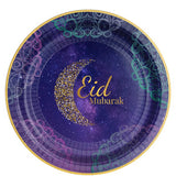 Load image into Gallery viewer, Eid Mubarak Plates 8pk