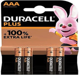 Load image into Gallery viewer, Duracell 9510570 | Plus Power Alkaline Batteries | AAA 4pk