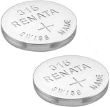 Load image into Gallery viewer, Renata 315 Watch Battery 1.55v SR716SW - Official Renata Watch Battery