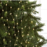 Load image into Gallery viewer, 2.1m Sparkle Tree Lights with 672Warm White LEDs on Silver Wire
