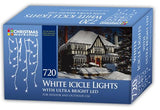 Load image into Gallery viewer, 720 LED Icicle Chaser Lights- White