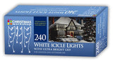 Load image into Gallery viewer, 240 LED Icicle Chaser Lights - Bright White