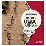 Load image into Gallery viewer, Lumineo 1000 LED Classic Warm Indoor &amp; Outdoor Compact Christmas Lights (22.5m)