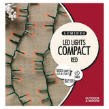 Load image into Gallery viewer, Lumineo 1000 LED Red Indoor &amp; Outdoor Compact Christmas Lights (22.5m)