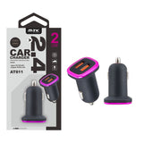 Load image into Gallery viewer, M.TK Car Charger 2 usb