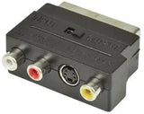 Load image into Gallery viewer, Switchable Scart to RCA &amp; S-Video Adaptor