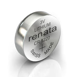 Load image into Gallery viewer, Renata CR1220 Watch Batteries Swiss Made Silver Coin Lithium 3V
