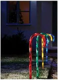 Load image into Gallery viewer, 62cm Multi-Colour LED Candy Cane Path Light, 4pc