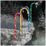 Load image into Gallery viewer, 62cm Multi-Colour LED Candy Cane Path Light, 4pc