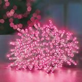 Load image into Gallery viewer, 200  Pink Supabrights Multi Action LED String Lights with Timer