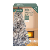 Load image into Gallery viewer, 1000 Warm White Treebrights Multi Action LED Lights Clear Cable with Timer