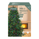 Load image into Gallery viewer, 2000 Multi Coloured Treebrights Multi Action LED Lights with Timer
