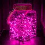 Load image into Gallery viewer, 200  Pink Supabrights Multi Action LED String Lights with Timer