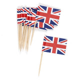 Load image into Gallery viewer, Union Jack Cocktail Sticks (50 Pack)