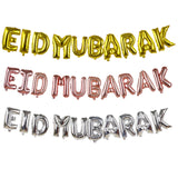 Load image into Gallery viewer, Eid Mubarak Letter Balloons