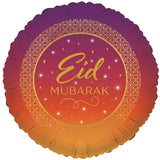 Load image into Gallery viewer, Eid Mubarak 18&quot; Foil Balloon Design 2