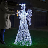 Load image into Gallery viewer, 1.45m Outdoor Soft Acrylic Angel Christmas Figure