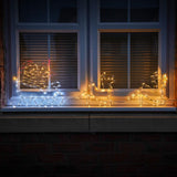 Load image into Gallery viewer, 1.2m Santa and Sleigh Silhouette, 190 Flashing LEDs