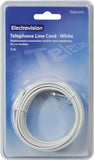 Load image into Gallery viewer, 3 m White Replacement Telephone Line Cord