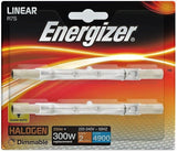 Load image into Gallery viewer, Energizer 230w (300w) Energy Saving 118mm Linear Tungsten Halogen R7s Bulbs