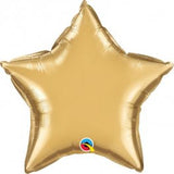 Load image into Gallery viewer, 18&quot; Satin Onyx Star Shape Foil Balloon in different Colors