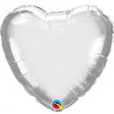 Load image into Gallery viewer, 18&quot; Satin Onyx Heart Shape Foil Balloon in different Colors